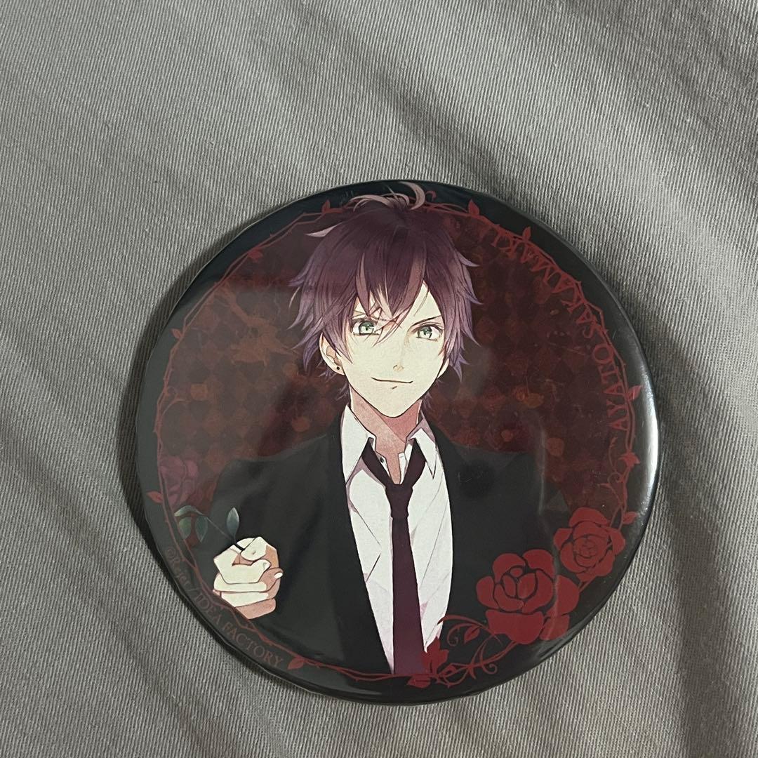 ▷▶︎▷DIABOLIK LOVERS ディアラバ 逆巻アヤト ハート缶バッジ Goods
