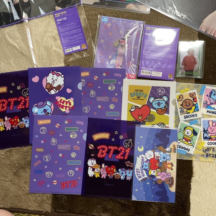 bts bt21 tinytan グッズ バンバンコン シーグリ ポスター