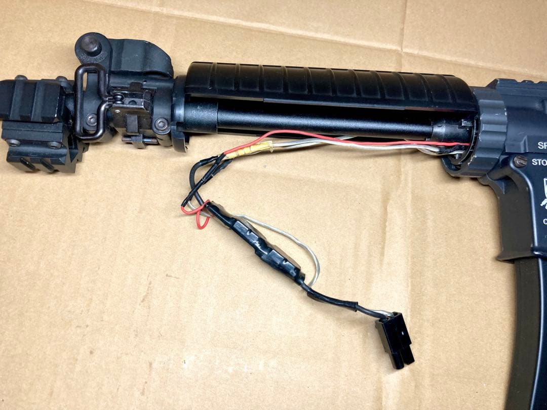 1月末まで出品　東京マルイ　ナイツSR16 外装カスタム　メタル　ジャンク