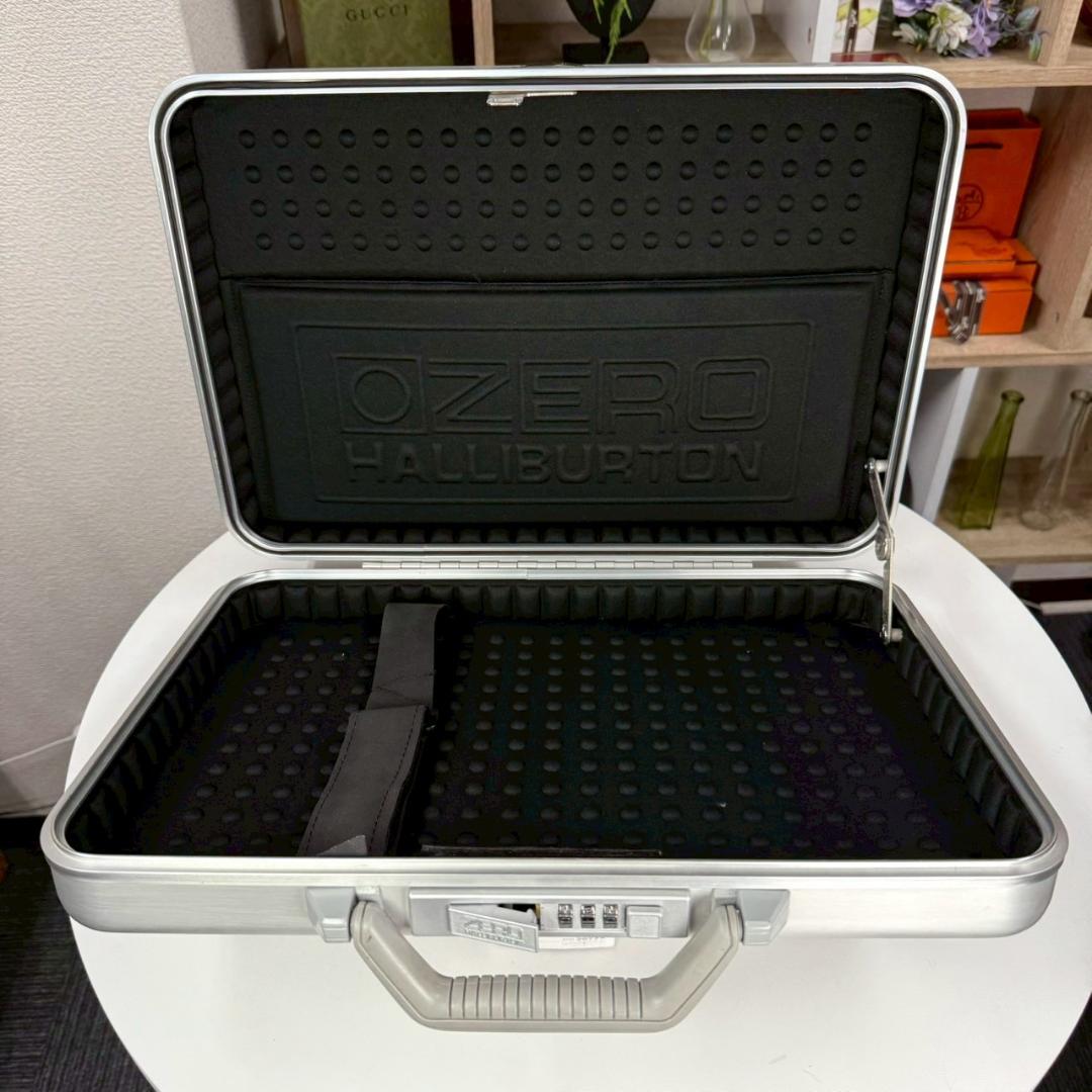 入手困難 ZERO HALLI BURTON アタッシュケース 内部超美品
