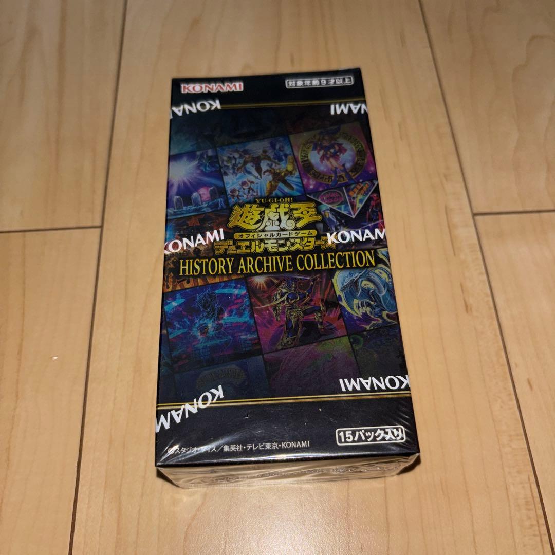 新品】遊戯王 ヒストリーアーカイブコレクション 1BOX シュリンク付き