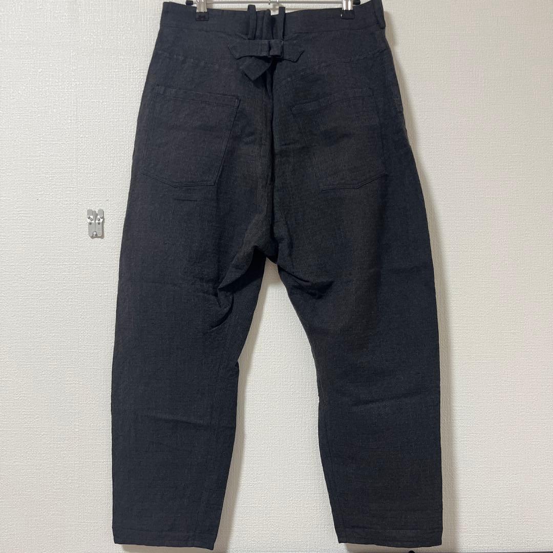 ARAKI YUU 22ss Curved Cropped Pants サイズ1 - メルカリ