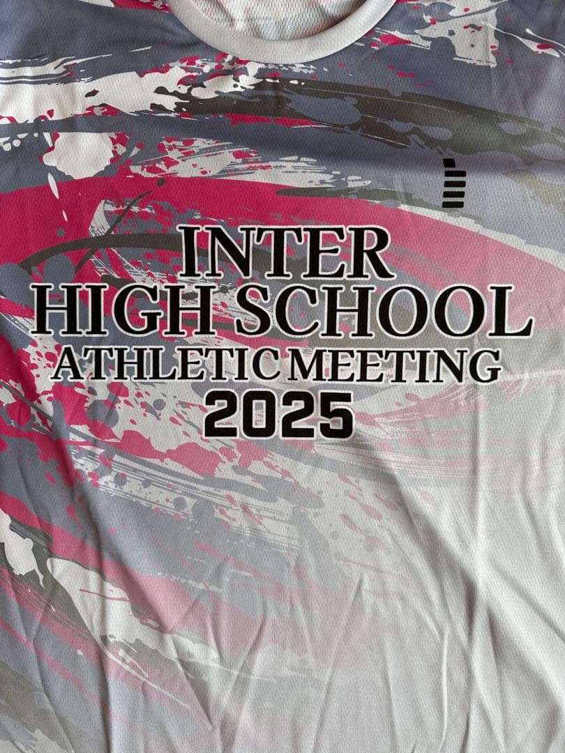 GOSEN インターハイ記念Tシャツ 2025 ライトグレー サイズ(O)