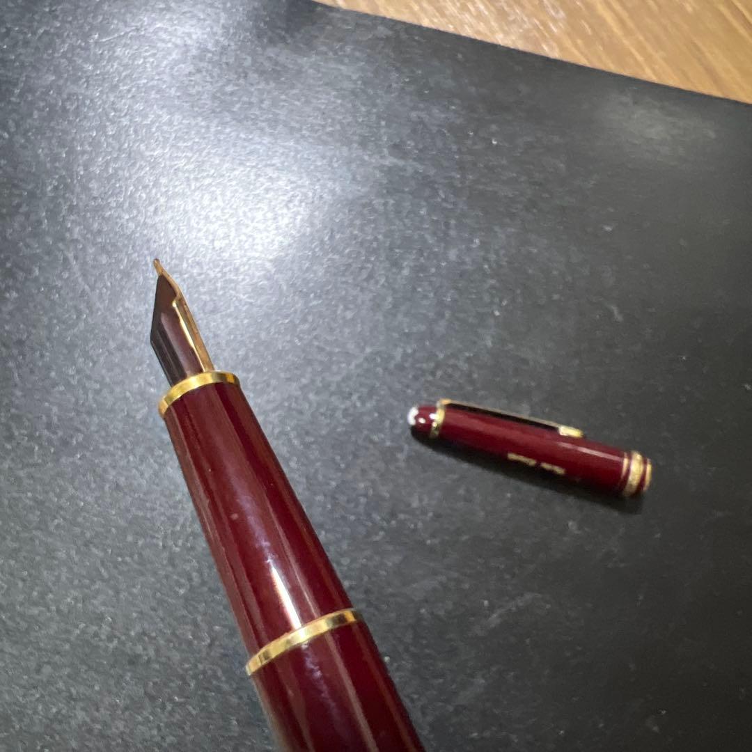 モンブラン ワインレッド 万年筆　14k 585