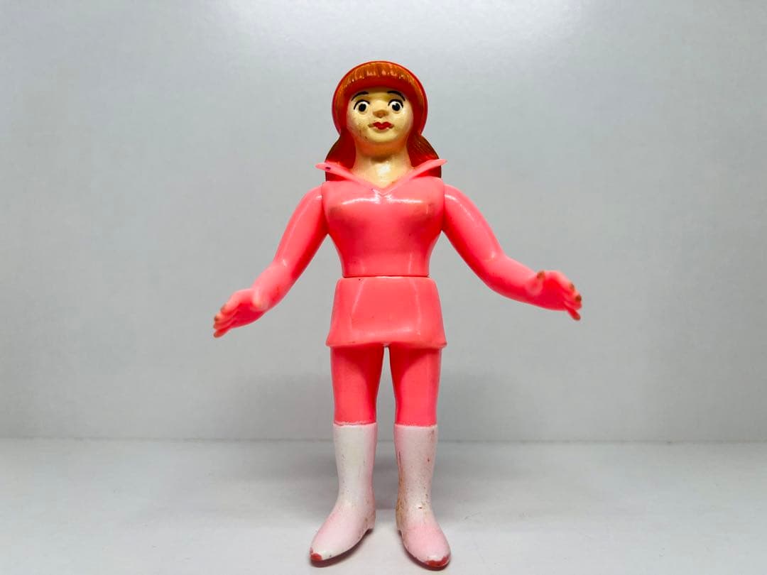 ブルマァク 上月ルナ ミニソフビ ピンク成型 新造人間キャシャーン