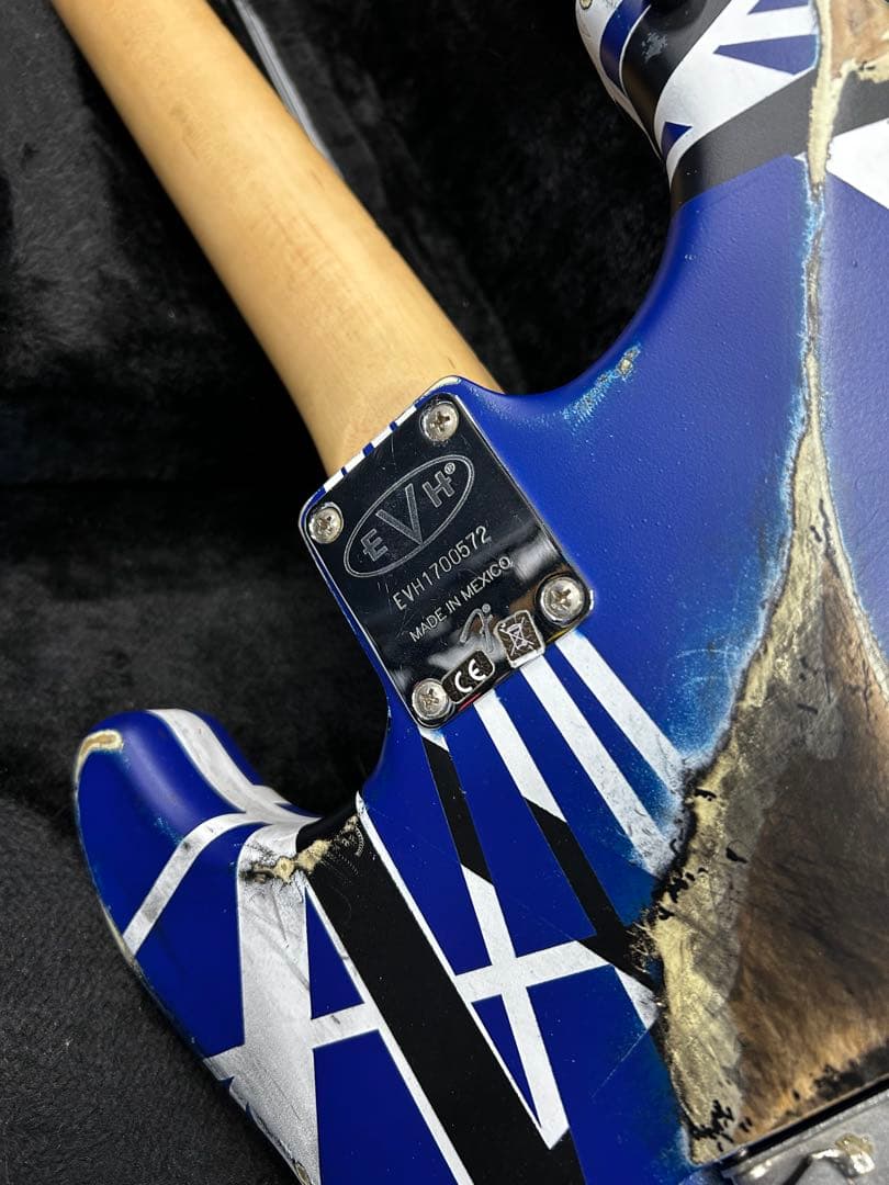 アッシュボディ！拘りのEVH Frankenstein BLUEフランケン