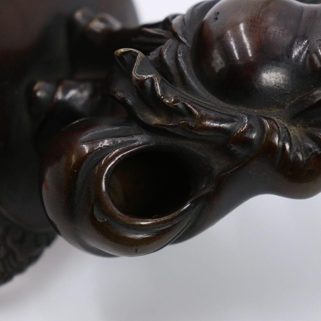 中国 唐銅 布袋像 置物 V90 SS1 - メルカリ