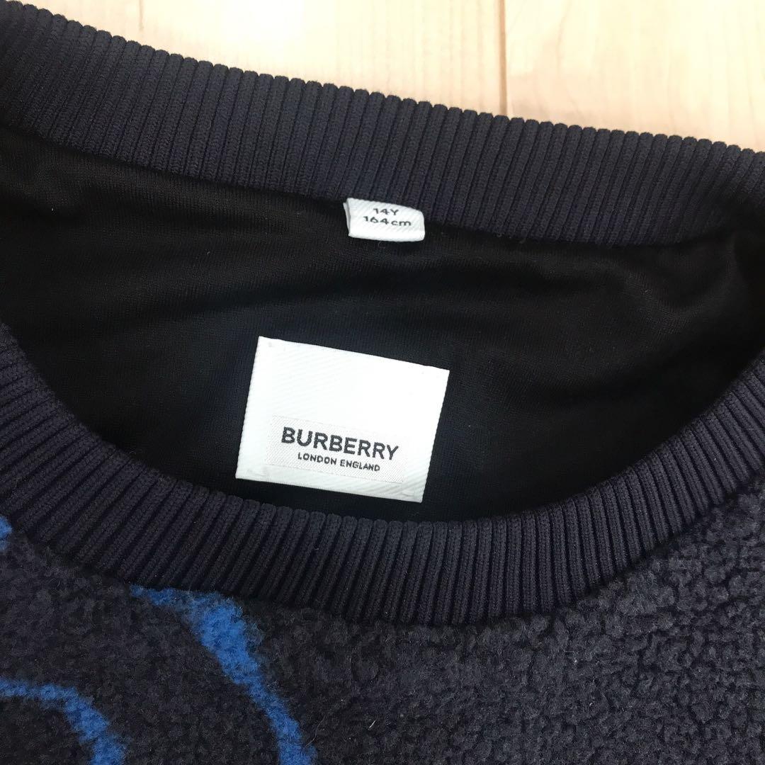 Burberry キッズ 14Y プルオーバー　ボア　大人可能　160cm