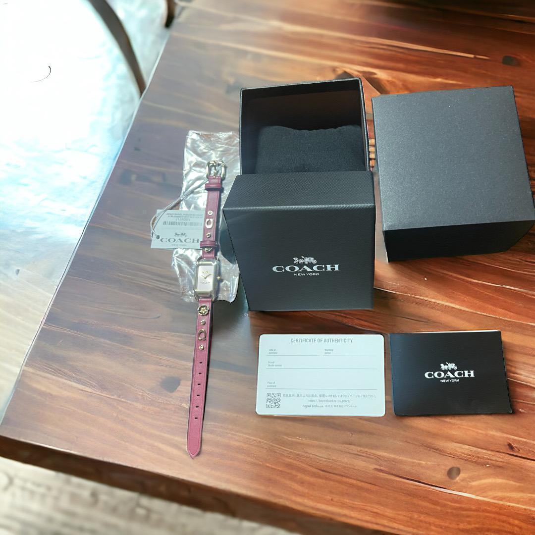 su680 COACH コーチ ケイディ ペール ブラッシュ サンレイダイヤル