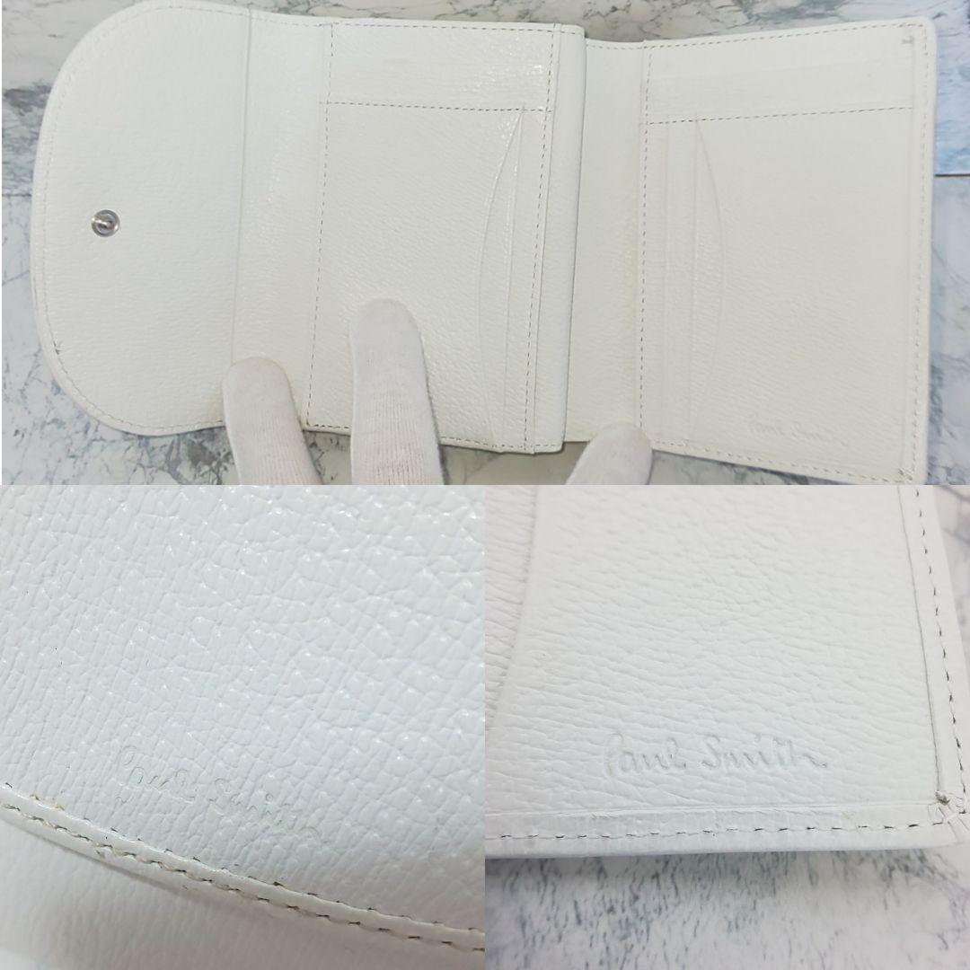 極美品】Paul Smith グレインレザー がま口コンパクトウォレット
