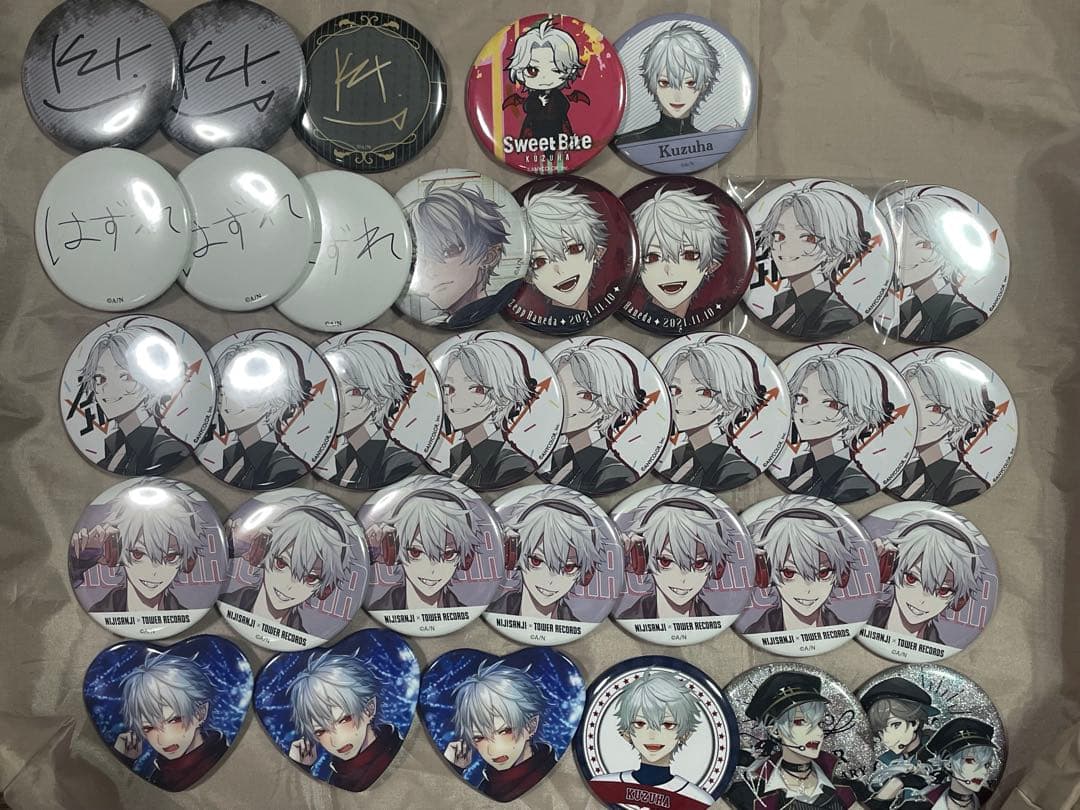 葛葉 缶バッジ まとめ売り バラ売り可(5〜) - メルカリ