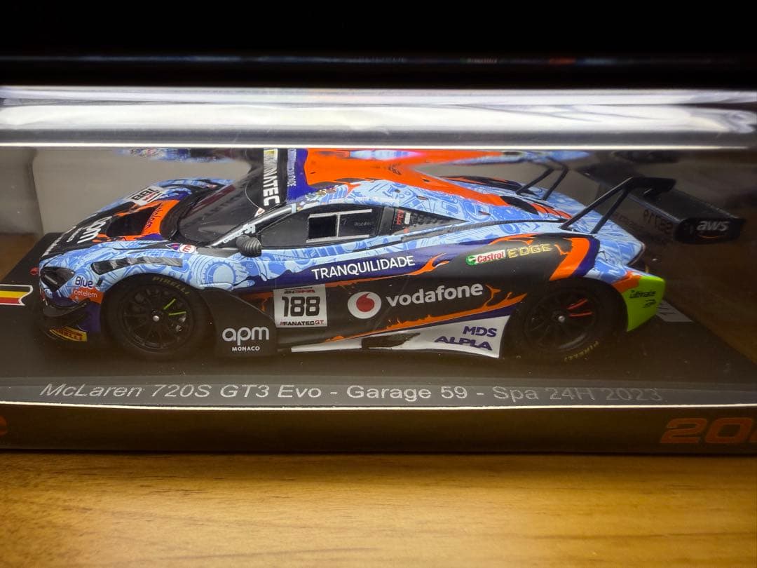 ミニカー 1/43 McLaren 720S GT3 Evo -Garage 59-