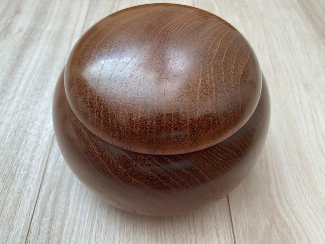 34号　蛤碁石　本蛤碁石　那智黒石　碁石　木箱付