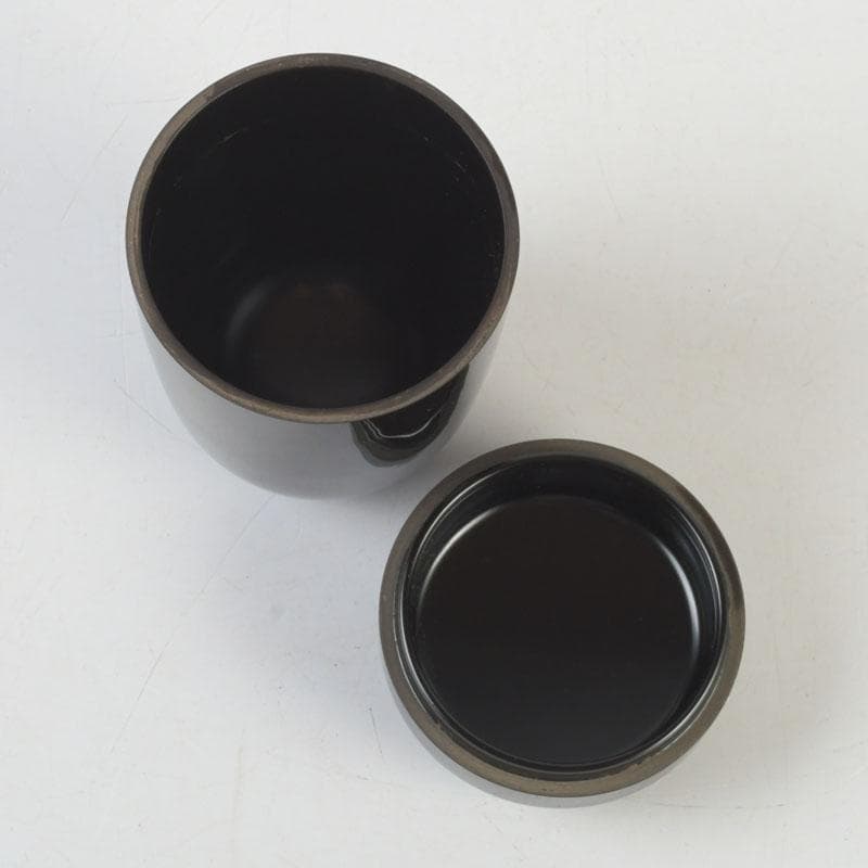 茶道具 輪島塗 岡本陽斎作 日の出棗 共箱 V 9831 - メルカリ