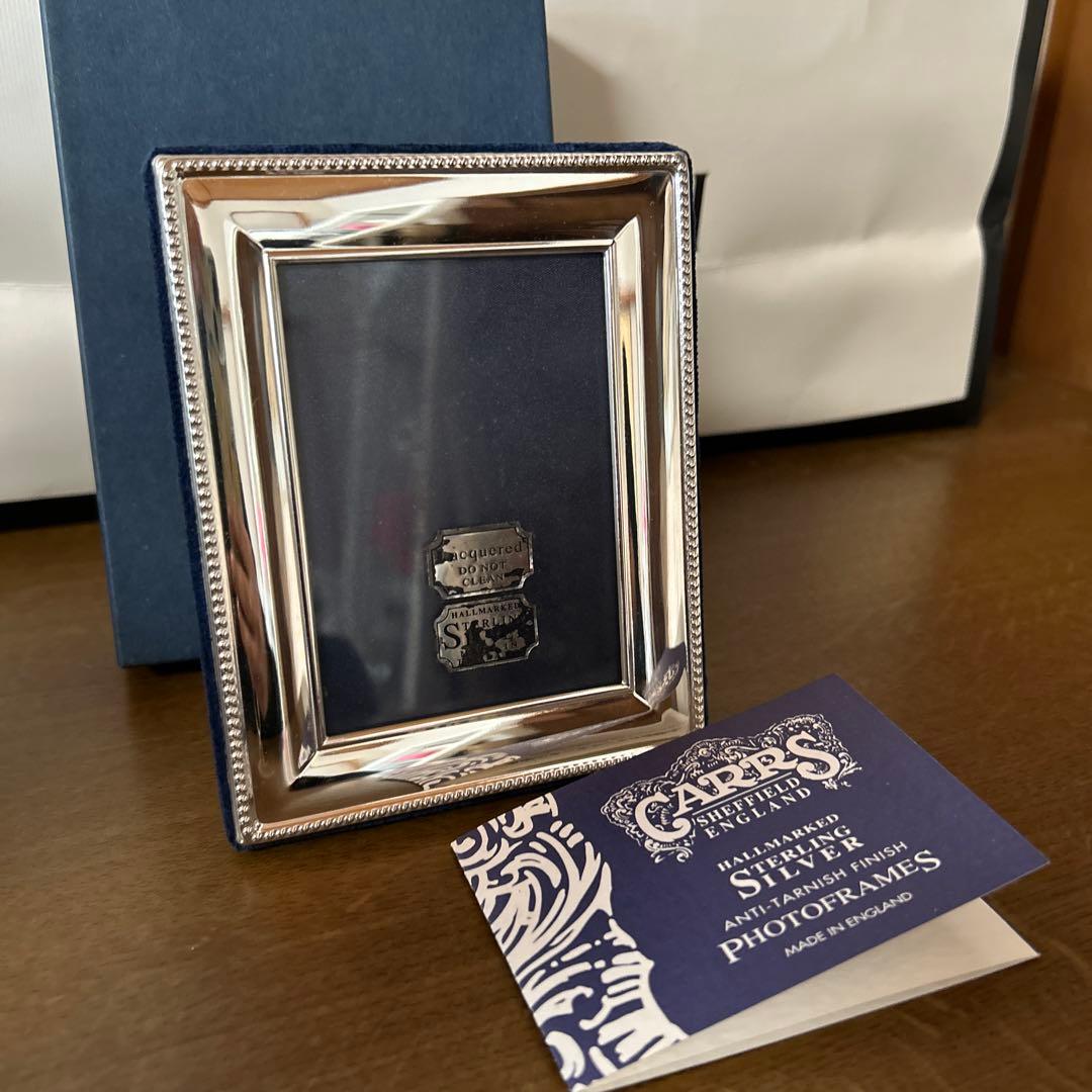 CARRS / 純銀 925 STERLING SILVER フォトフレーム CARRS スターリング
