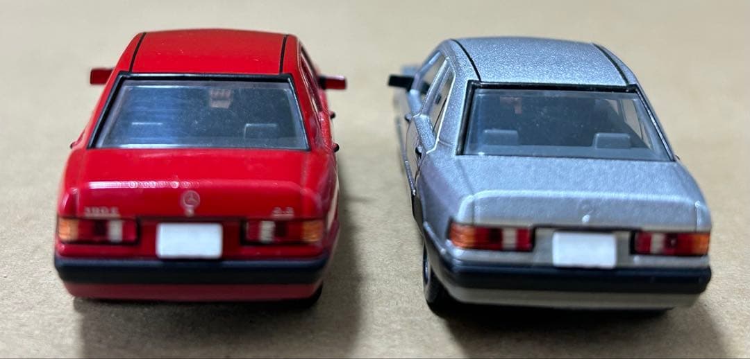 箱なし トミカリミテッドヴィンテージネオ メルセデス ベンツ 2台セット