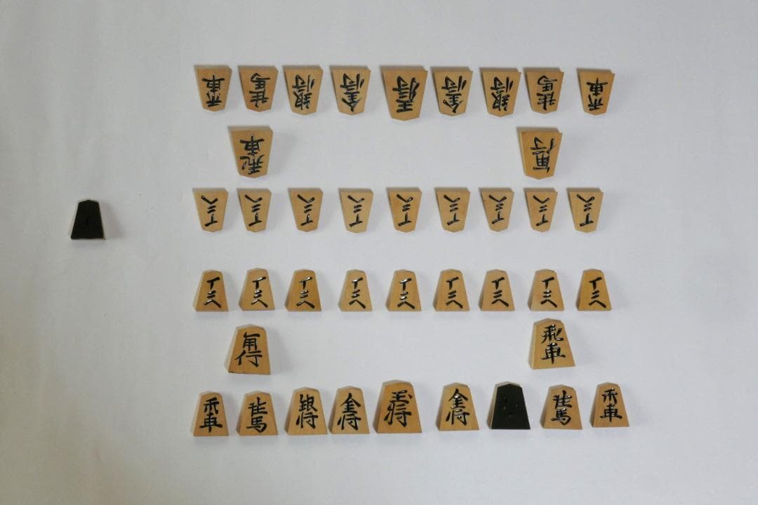 将棋セット　将棋盤　将棋駒　駒台　板目　値段交渉歓迎　手渡し歓迎