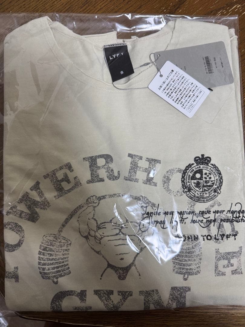 LYFT POWERHOUSE GYM Tシャツ オーバーサイズ