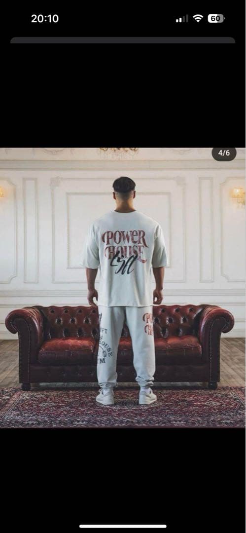 LYFT POWERHOUSE GYM Tシャツ オーバーサイズ