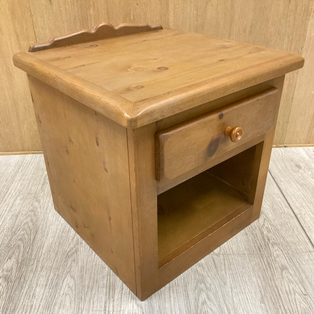 コスガ プロヴァンス ナイトテーブル サイドテーブル カントリー パイン材