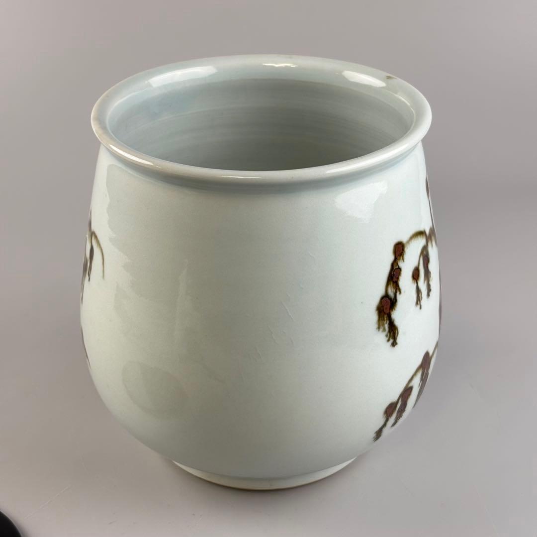 韓国 人間国宝 池順鐸作 白磁 水指 高麗 茶道具