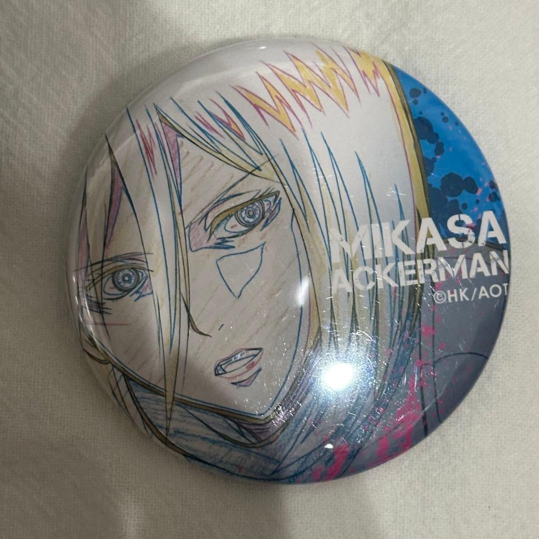 ミカサ wit 缶バッジ