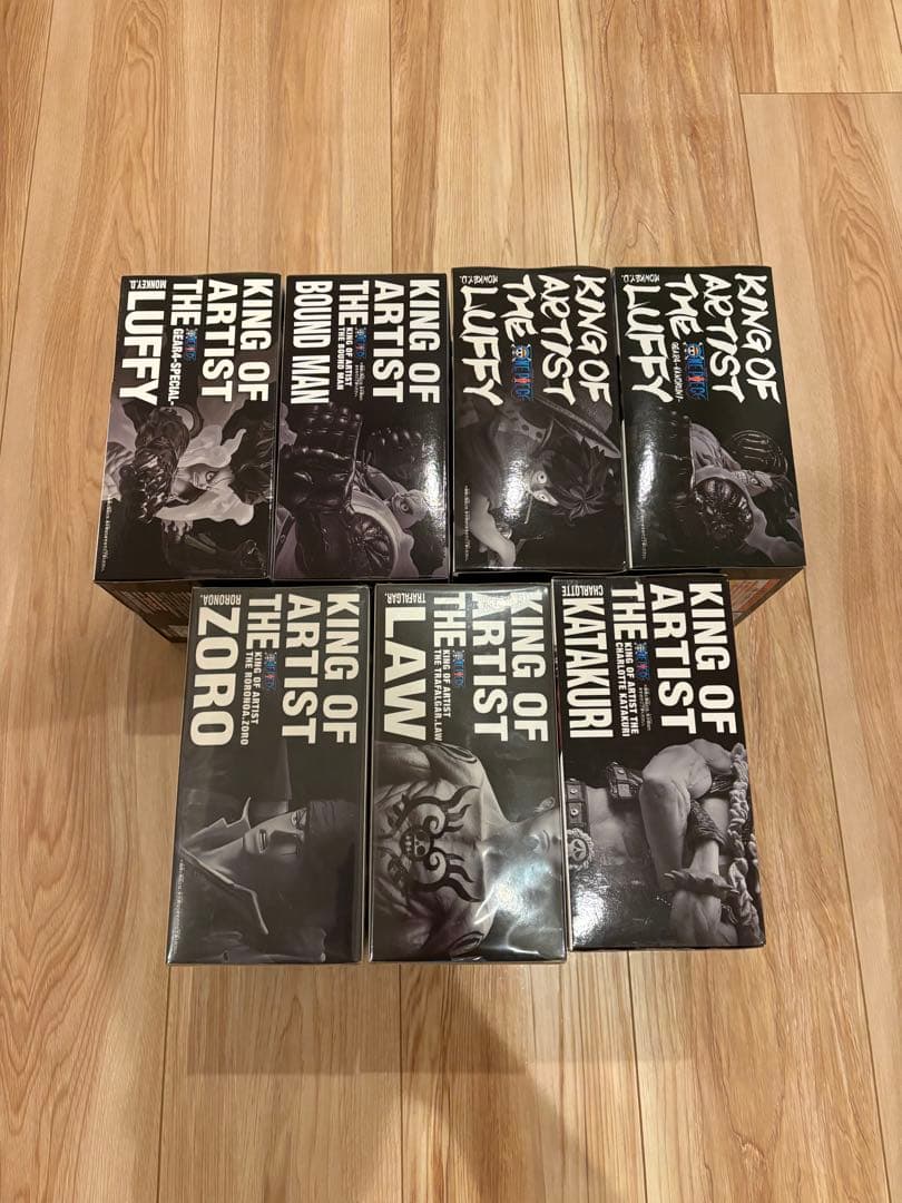 ワンピース　フィギュア　KING OF ARTIST まとめ売り