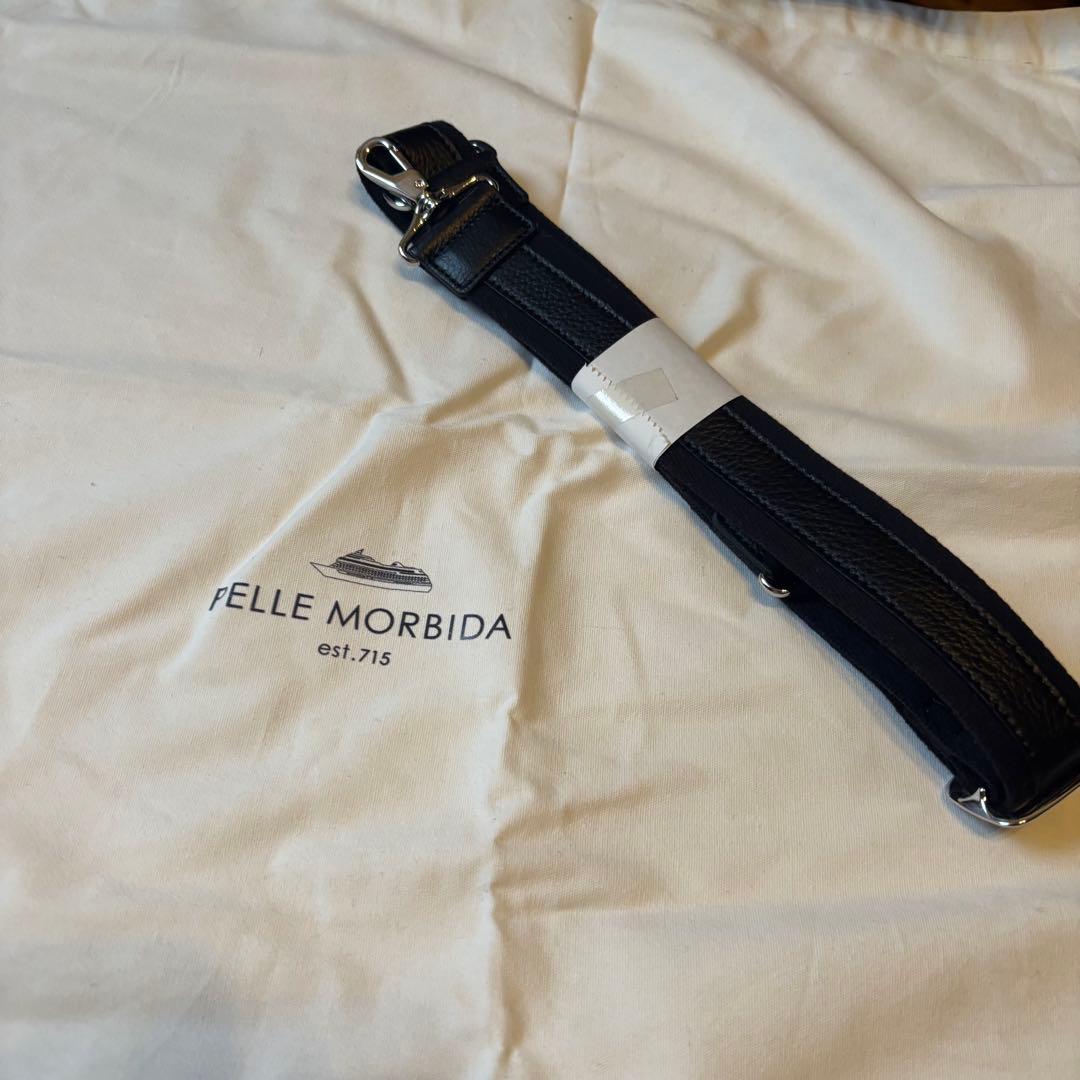 PELLE MORBIDAブラックビジネスバッグ　MB026A