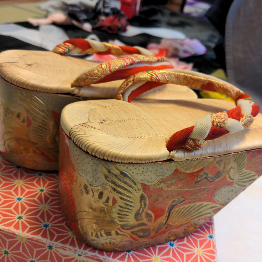 七五三　着物（しぼり）