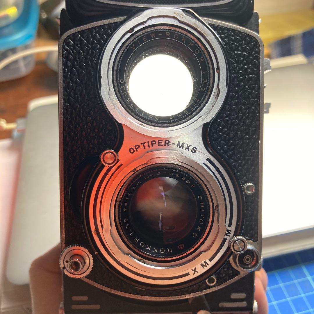 使用書付】Minolta AUTOCORD 二眼レフ ミノルタ オートコード ミノルタ