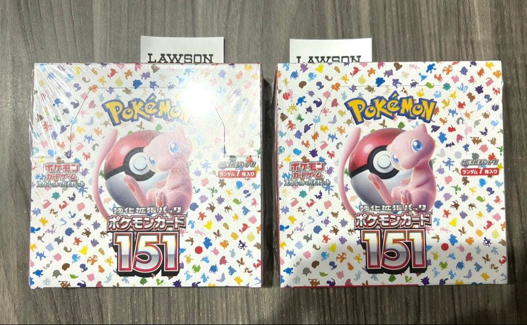 ポケモンカード ポケカ 151 ボックス 2BOXシュリンク付き