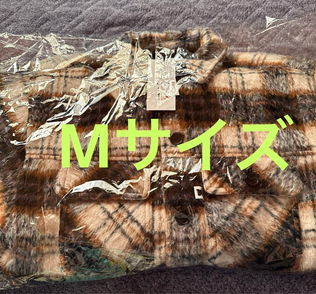 naptime チェック中綿ジャケット IVORY Mサイズ