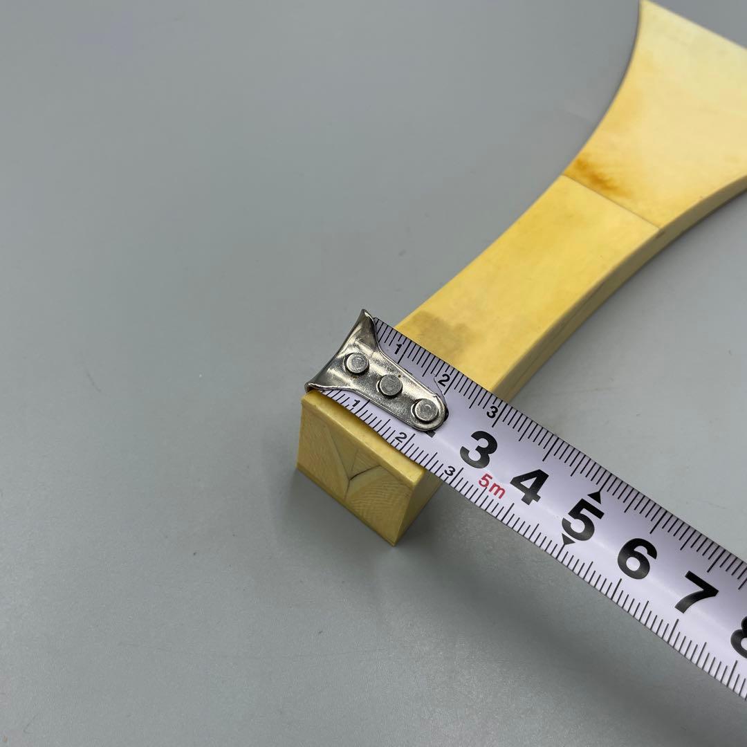 239ヴィンテージ 天然素材 三味線バチ 重さ約128g