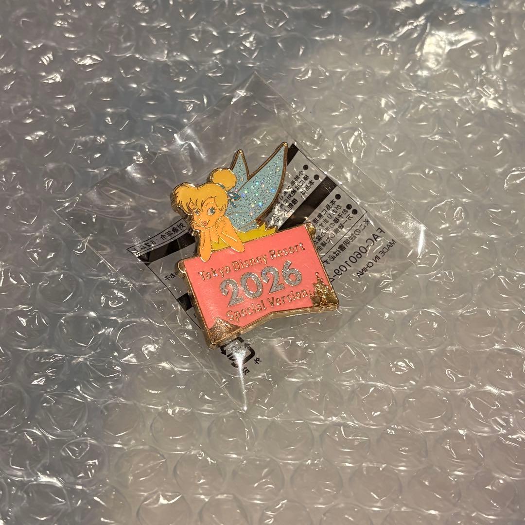 東京ディズニーランド ティンカーベル 2026ピンバッジ ジャングル