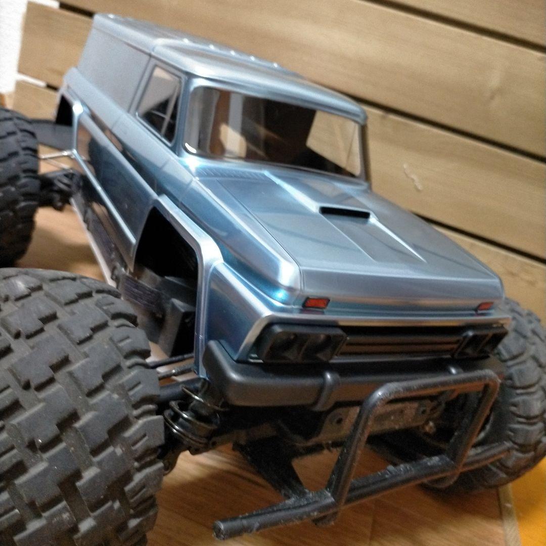 未使用！マッドワゴン　 ボディのみ　京商　ランクル60風　ブルーメタリック