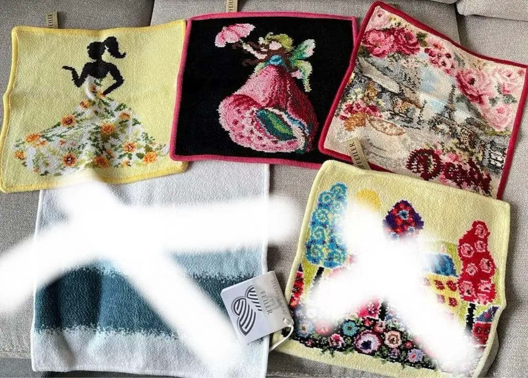 FELTIER カラフルタオルハンカチ 3枚セット 今治タオル (ギフト