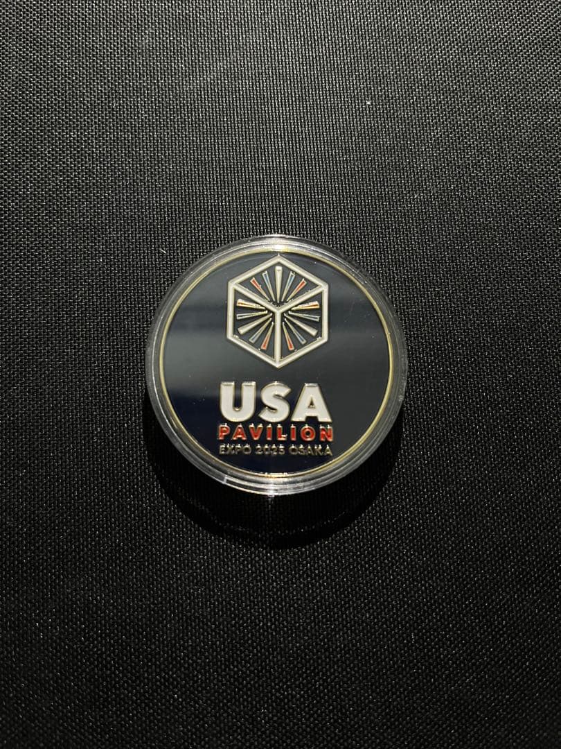 超激レア非売品】 2025大阪・関西万博 アメリカパビリオン メダル ◼超