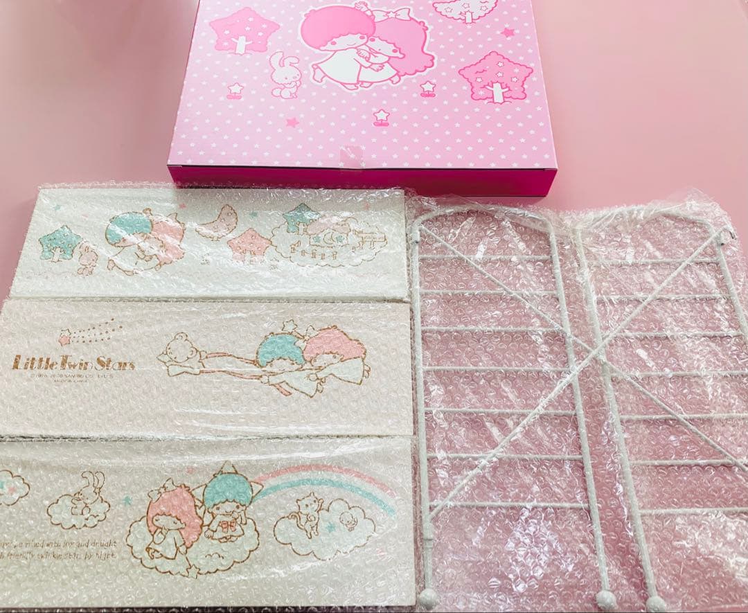 あ*ん様 リトルツインスターズ キキララ ミニシェルフ リトルツイン