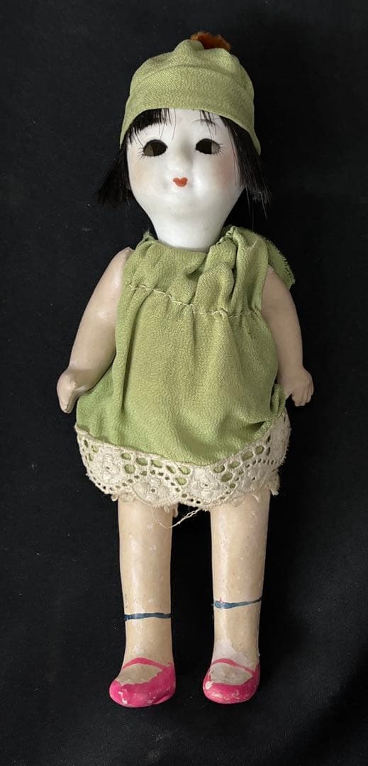 サクラビスクドール アンティークビ大正ロマン 市松人形 人形 サクラ