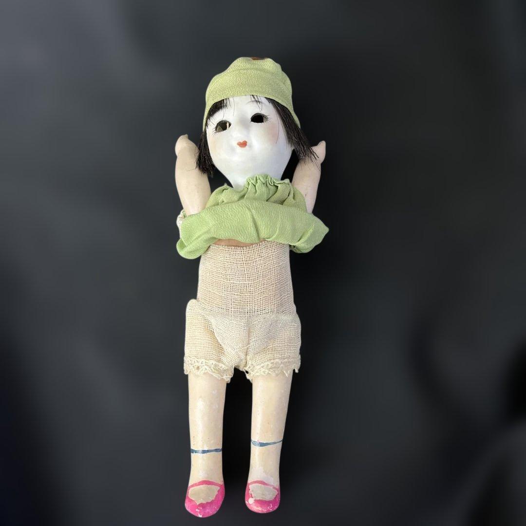 サクラビスクドール アンティークビ大正ロマン 市松人形 人形 サクラ