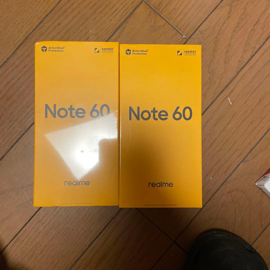 realme Note 60 3GB/64GB 2台セット