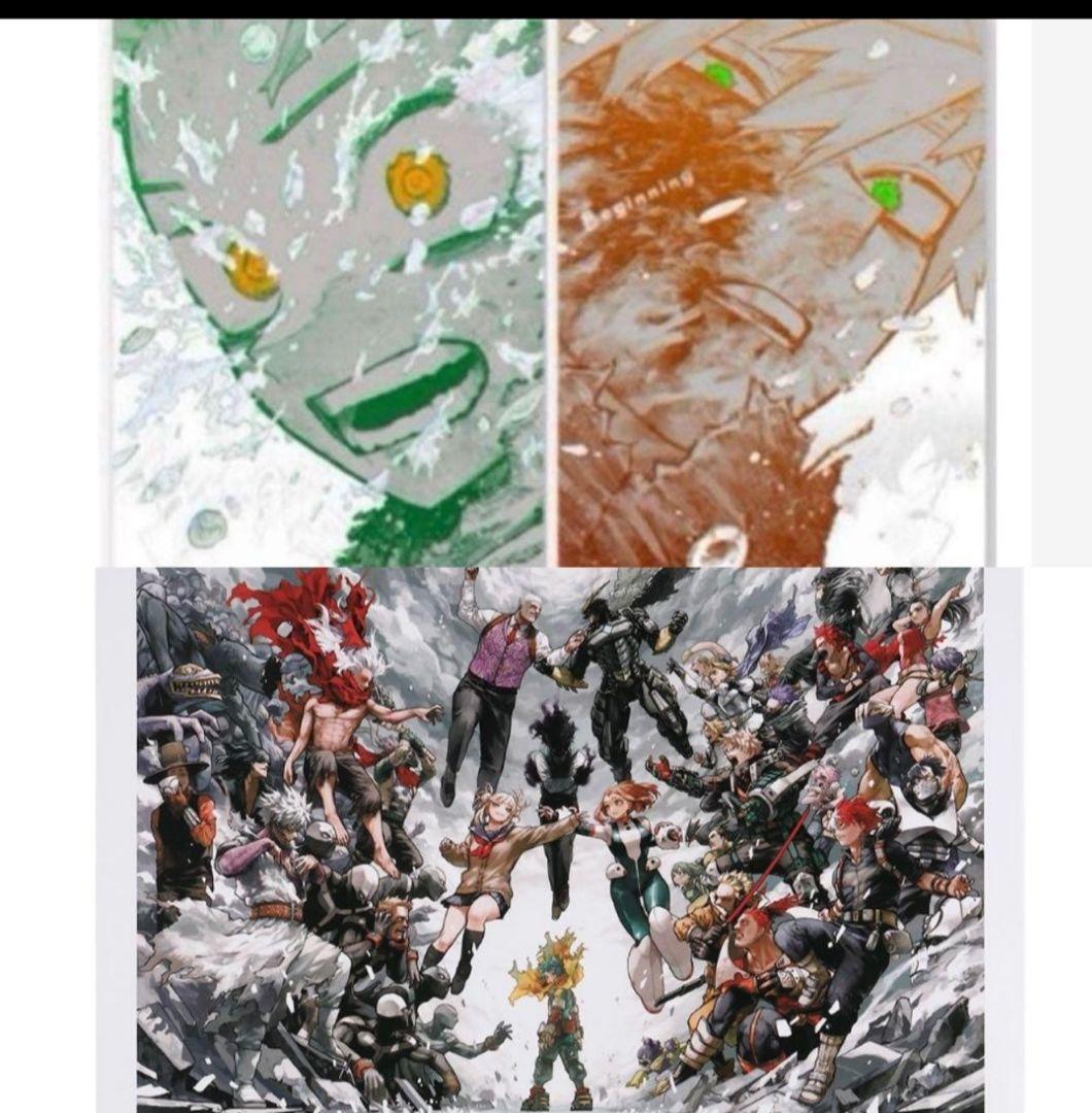 ヒロアカ原画展 ポスター3種セット 新品未開封 ヒロアカ 原画展 アートポスター 緑谷出久 爆豪勝己 キービジュ セット