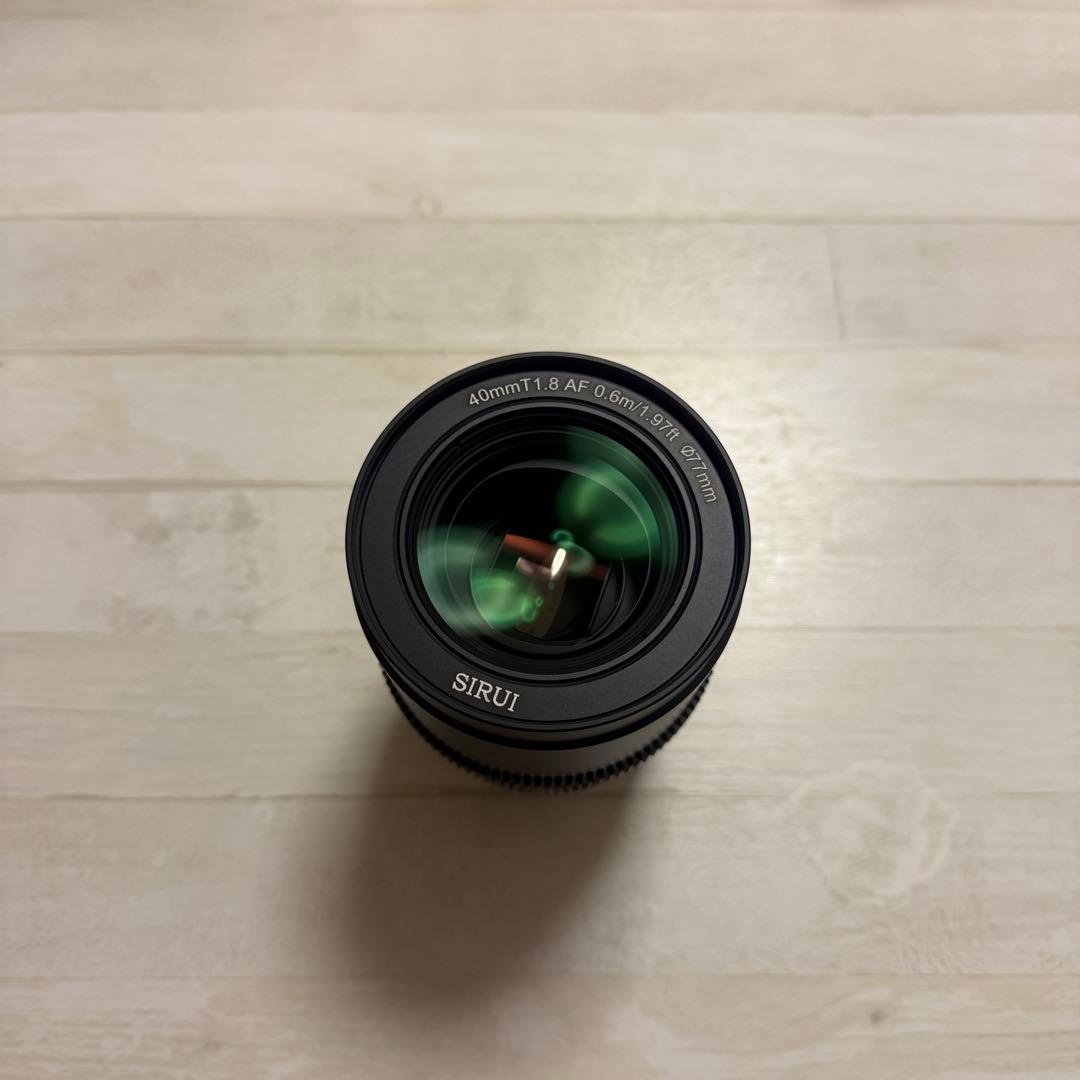 SIRUI 40mm T1.8 1.33X アナモルフィックレンズ Zマウント