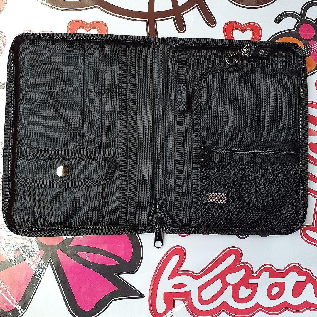 激レア】ハローキティ マルチケース 母子手帳ケース 黒 サンリオ 平成