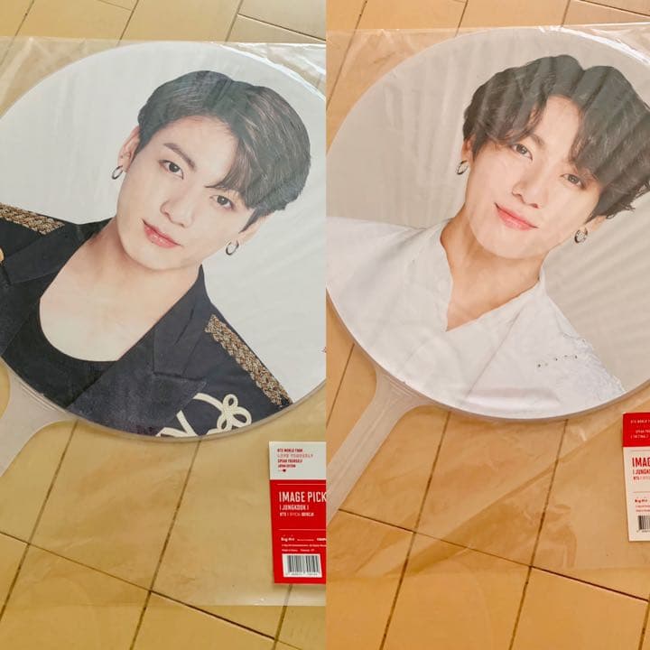 BTS うちわ JUNGKOOK ジョングク 10枚 セット アンカバ