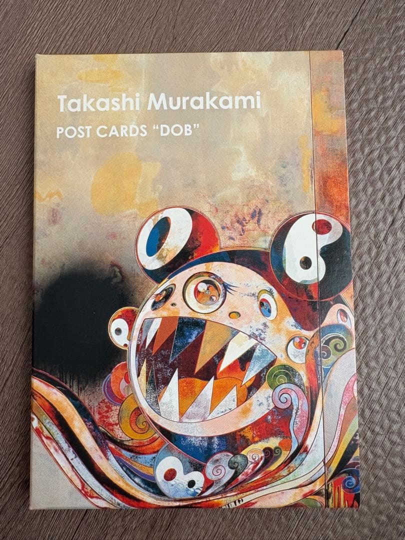 村上隆サイン入り　DOB ポストカード