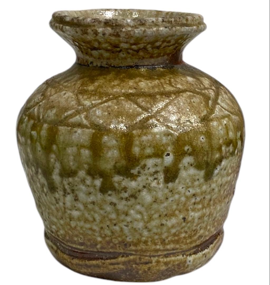 うずくまる 壺 松川広己 大土井窯 広己造 25ア211