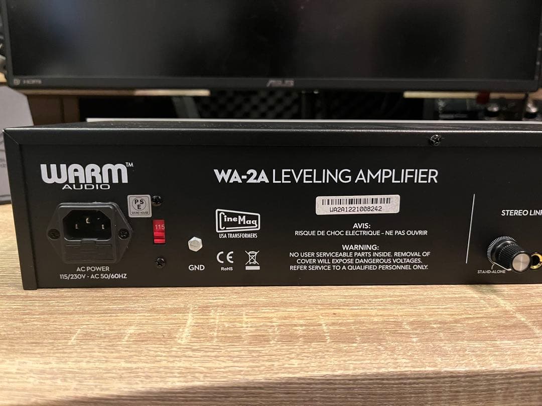 WARM AUDIO WA-2A コンプレッサー 真空管アップグレード済 - メルカリ