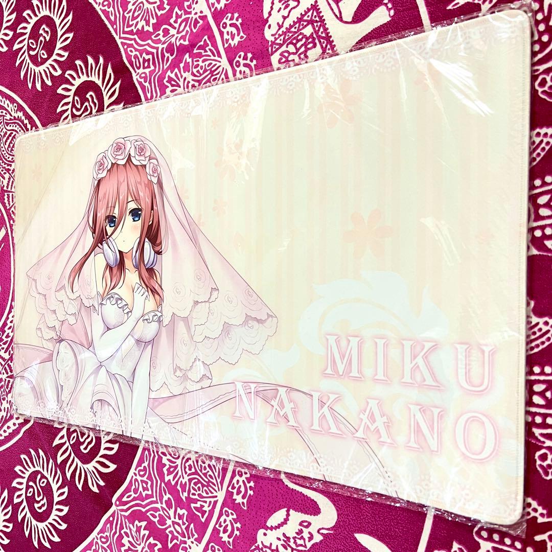 中野五月 五等分の花嫁 スリーブ プレイマット サプライ 五等分の花嫁