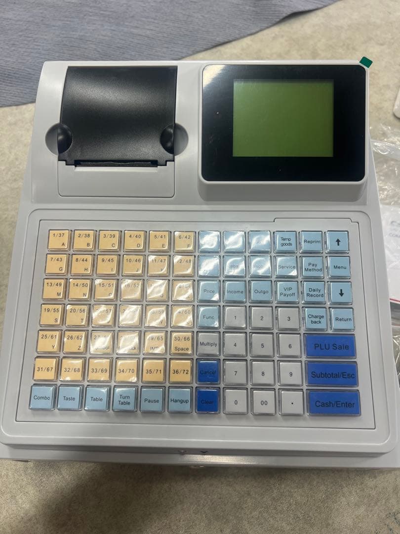 新品・未使用】業務用レジスター C50｜取扱説明書付き・USB対応・店舗用